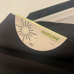 Aerie Offline Real Me Xtra Ribbed Leggings 7/8 New With Tags Size XXL